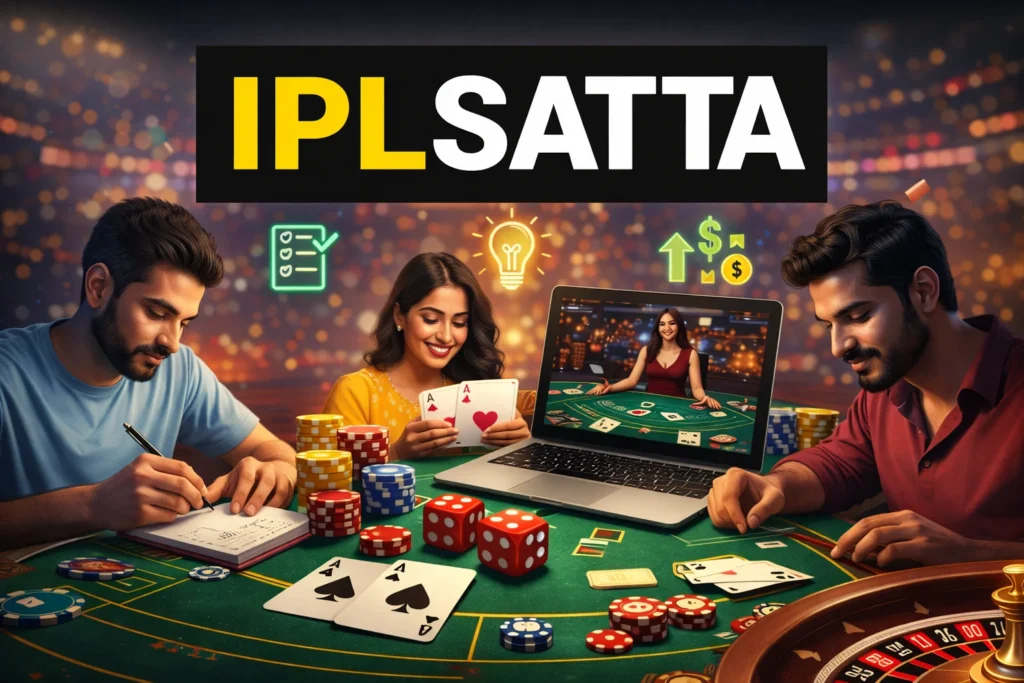 Players using strategies while playing table games online on IPL Satta platform