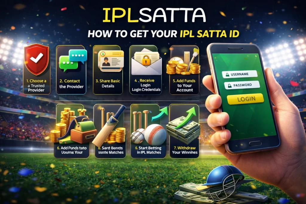 How to get IPL Cricket ID step by step guide with IPL Satta login process