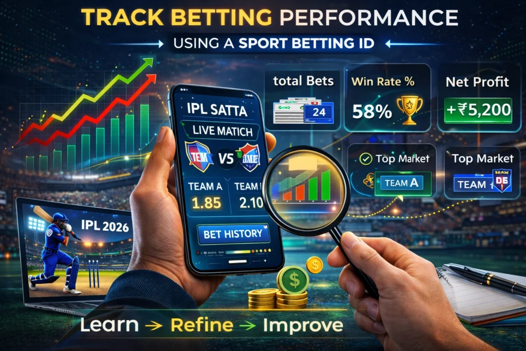 Step by step process of getting a Virtual Betting ID and using a Sport Betting ID on IPL SATTA platform.
