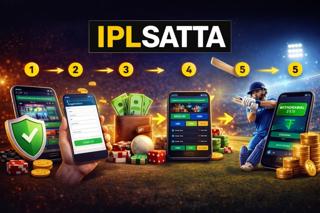 Step-by-step guide to start casino online gambling with IPL Satta registration deposit and betting