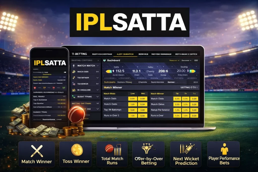 IPL Satta live T20 cricket betting platform with multiple betting markets