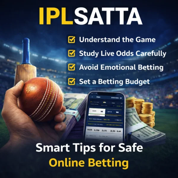 Smart tips for safe online betting on IPL SATTA online betting platform
