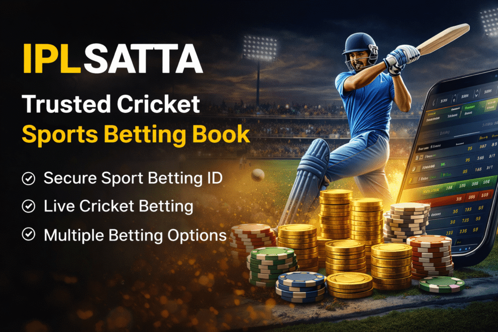IPL SATTA sports betting book platform with secure sport betting ID and live cricket betting interface