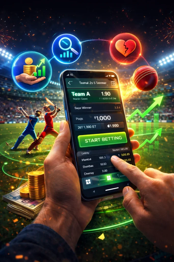 Strategic live sports betting on IPL Satta using sport betting ID and match analysis