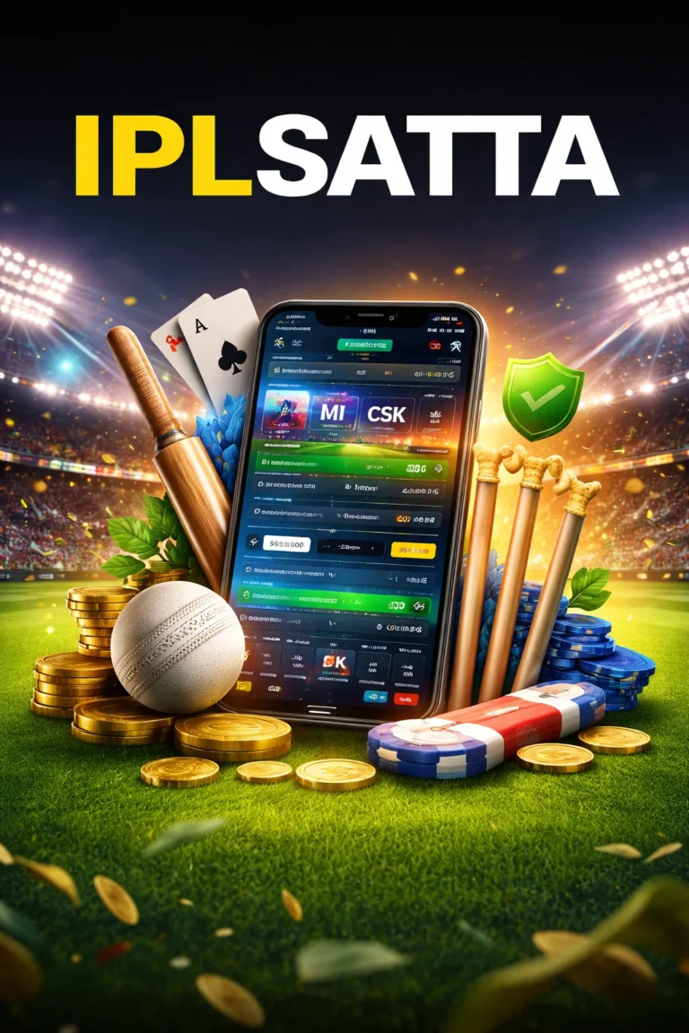 Online Cricket ID Login IPL Satta dashboard with smartphone and live cricket interface
