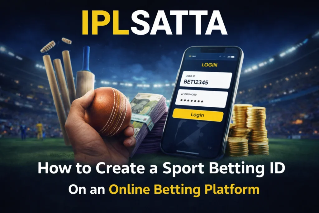 How to create a Sport Betting ID on IPL SATTA online betting platform
