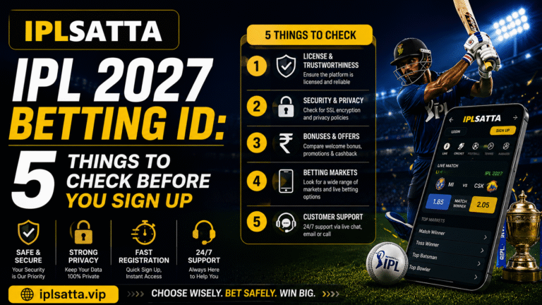 IPL betting ID checklist